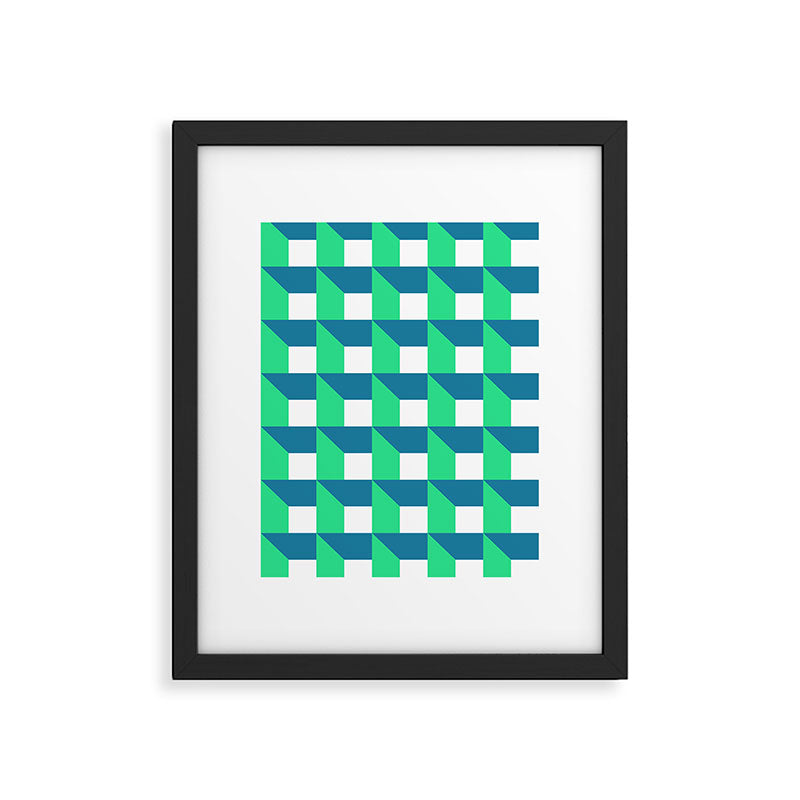 Modern Geometric 52 Framed Art Print Gallery Image 5