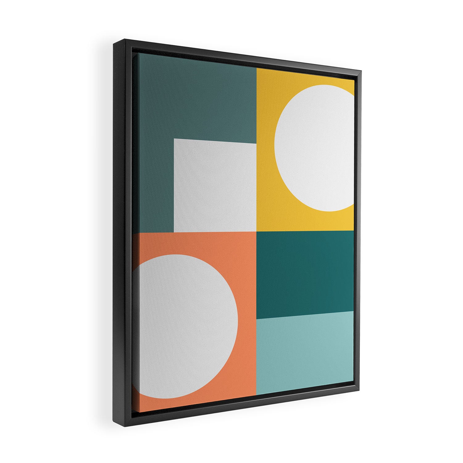 Modern Geometric 53 Framed Canvas Print Gallery Image 2