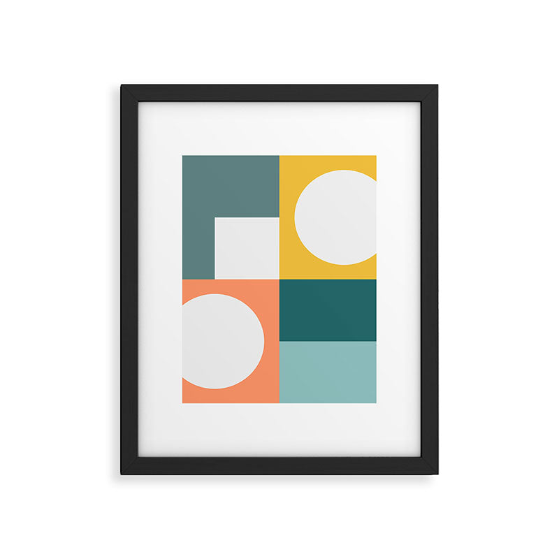 Modern Geometric 53 Framed Art Print Gallery Image 6