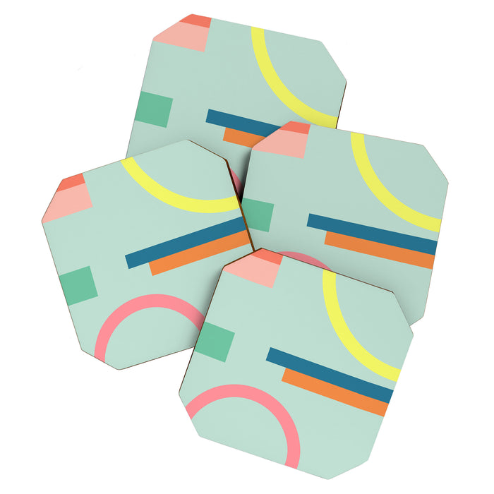 Modern Geometric 71 Coaster Gallery Image 1