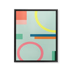 Modern Geometric 71 Framed Canvas Print Gallery Image 8