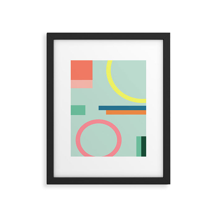 Modern Geometric 71 Framed Art Print Gallery Image 1
