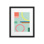 Modern Geometric 71 Framed Art Print Gallery Image 4