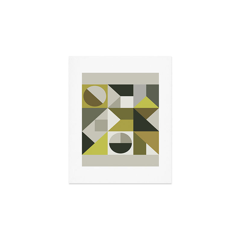 Modern Geometric 72A Art Print Gallery Image 1