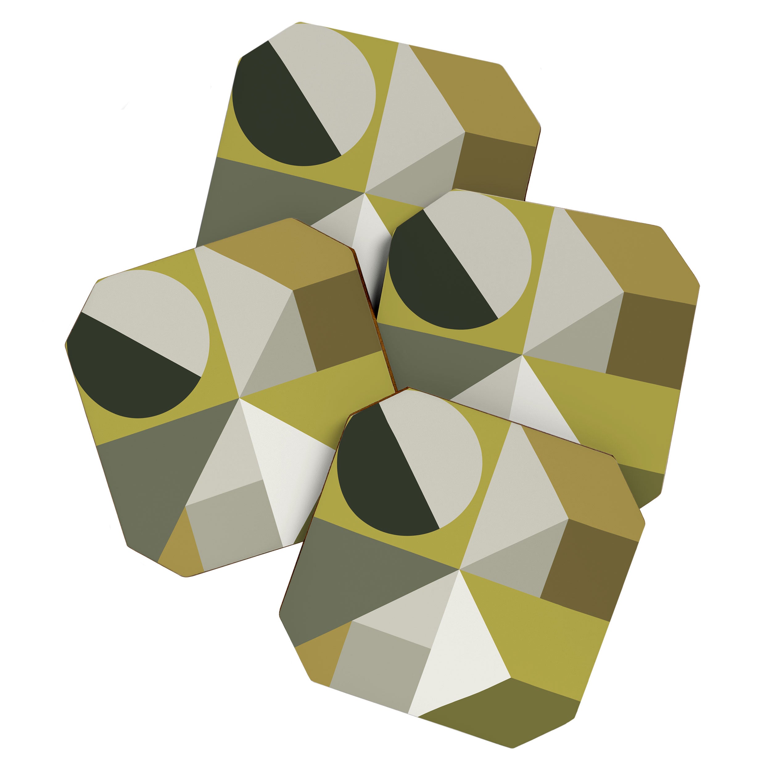 Modern Geometric 72B Coaster Gallery Image 1