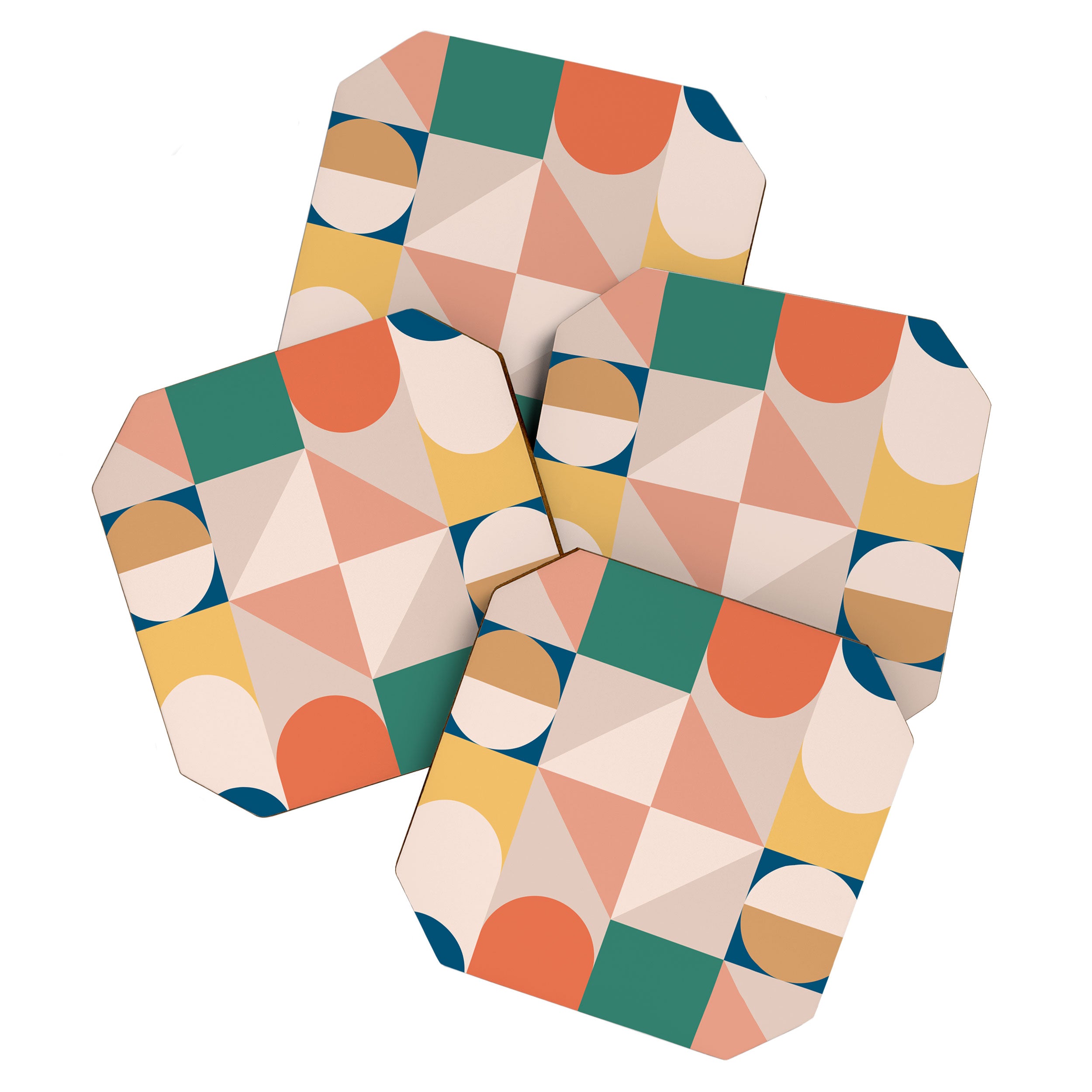 Modern Geometric 73A Coaster Gallery Image 1