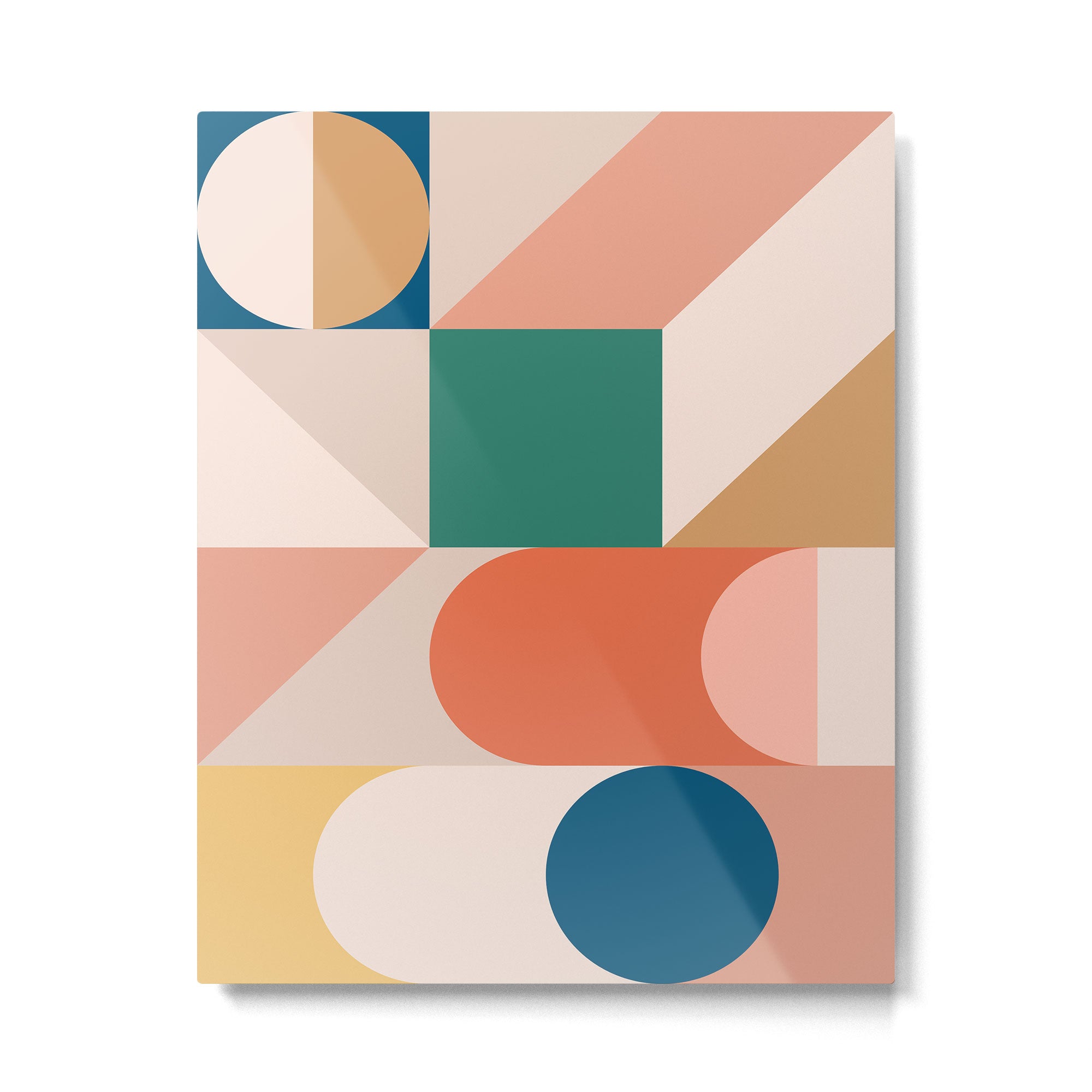 Modern Geometric 73B Metal Print Gallery Image 4