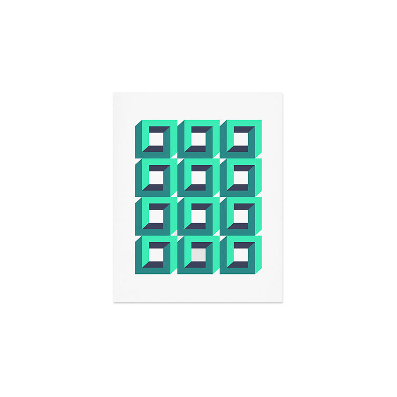 Modern Geometric 74B Art Print Gallery Image 1