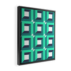 Modern Geometric 74B Framed Canvas Print Gallery Image 2