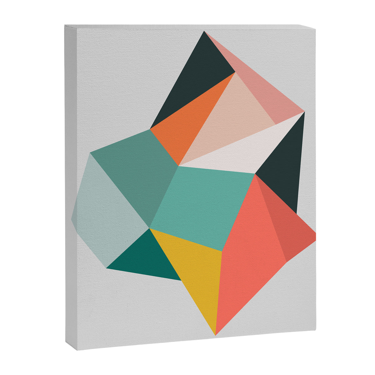 Modern Geometric 76A Canvas Print Gallery Image 8
