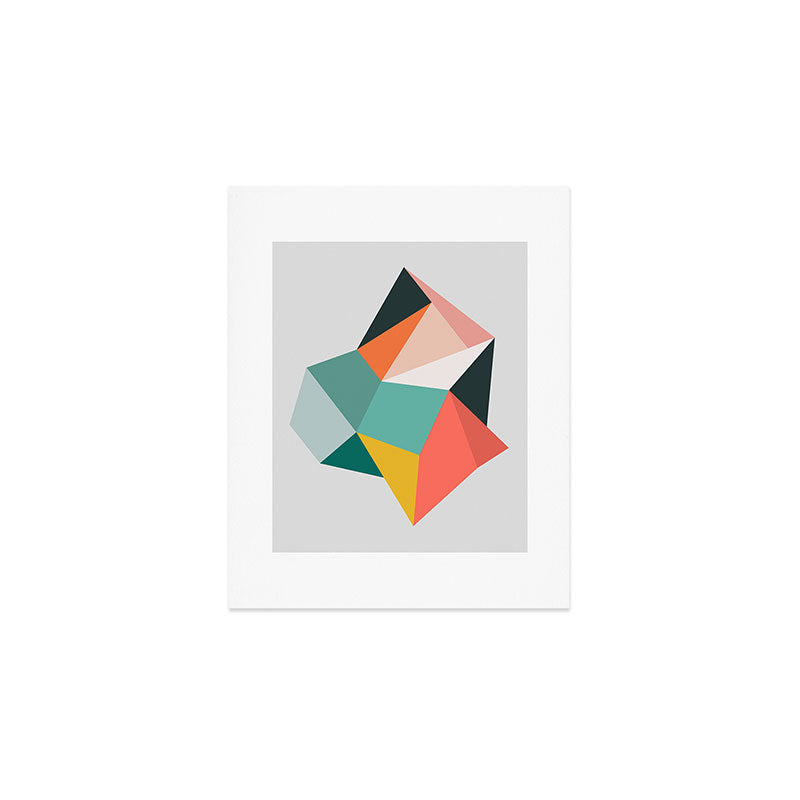 Modern Geometric 76A Art Print Gallery Image 1