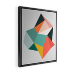 Modern Geometric 76A Framed Canvas Print Gallery Image 2