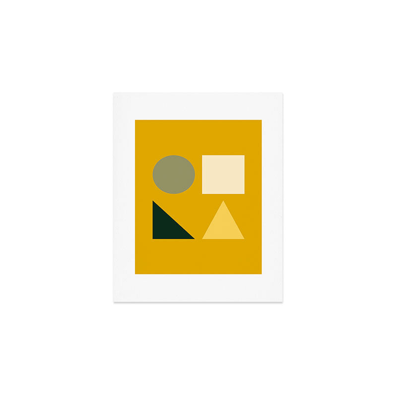 Modern Geometric 80A Art Print Gallery Image 1