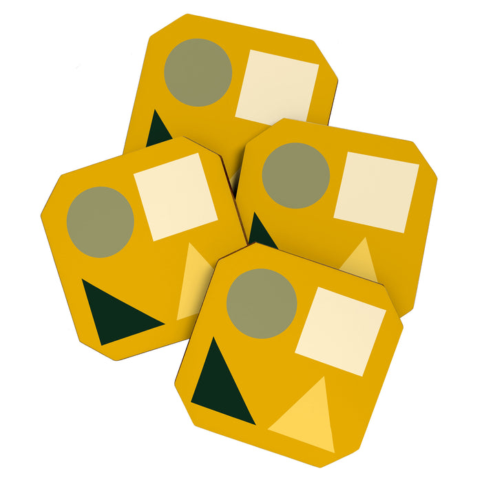 Modern Geometric 80A Coaster Gallery Image 1