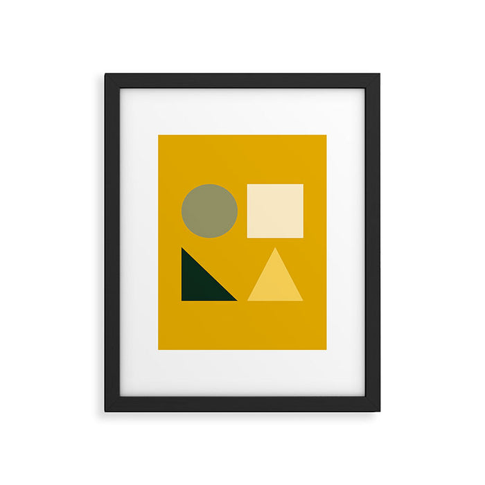 Modern Geometric 80A Framed Art Print Gallery Image 1