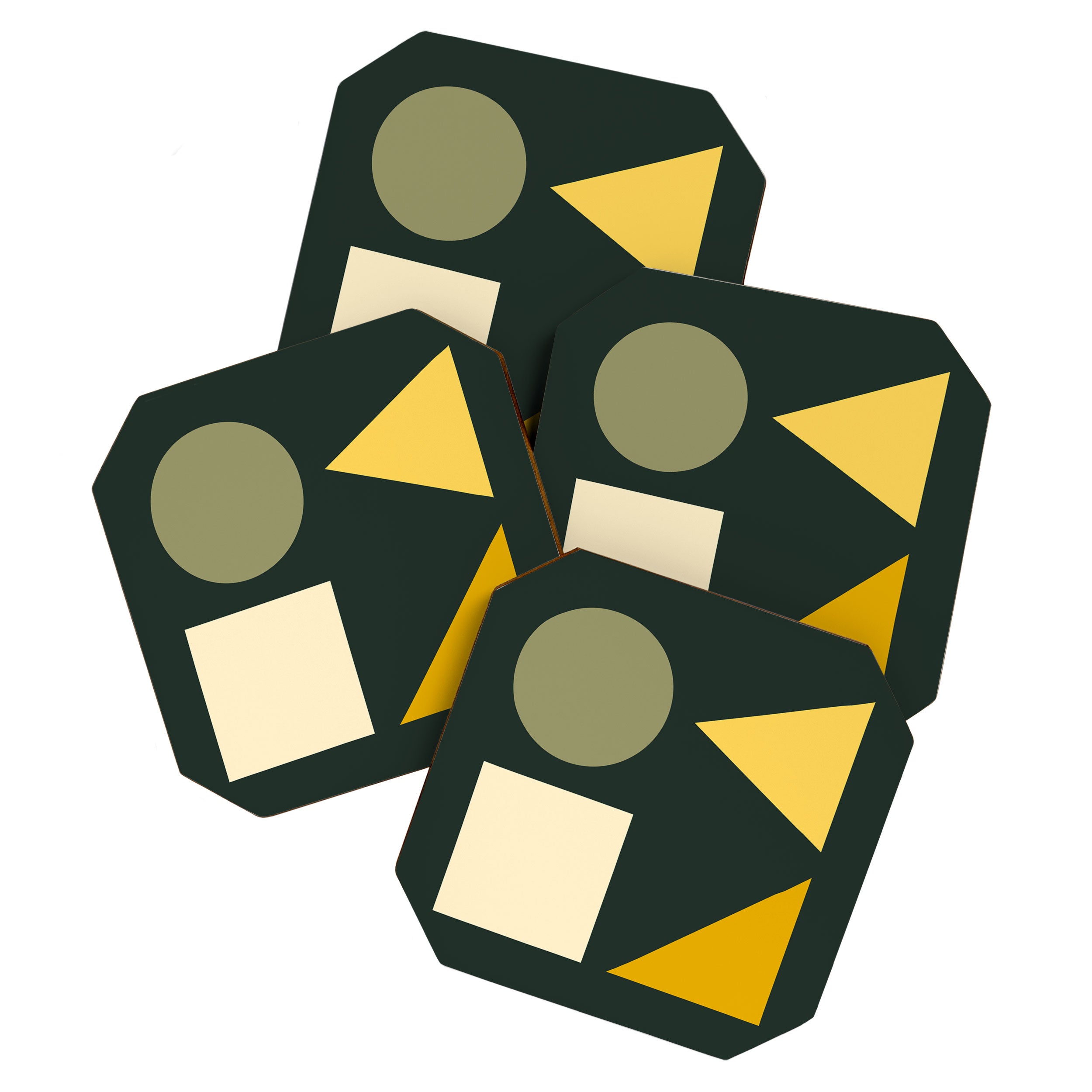 Modern Geometric 83A Coaster Gallery Image 1