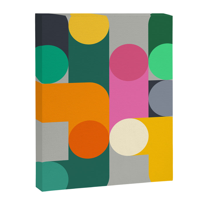 Modern Geometric 85A Canvas Print Gallery Image 1