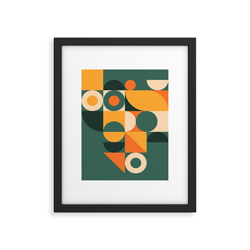Modern Geometric 86D Framed Art Print Gallery Image 5