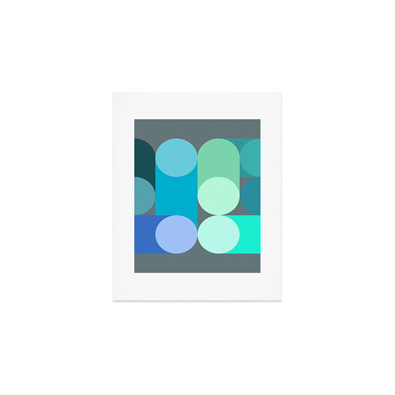 Modern Geometric 87C Art Print Gallery Image 1
