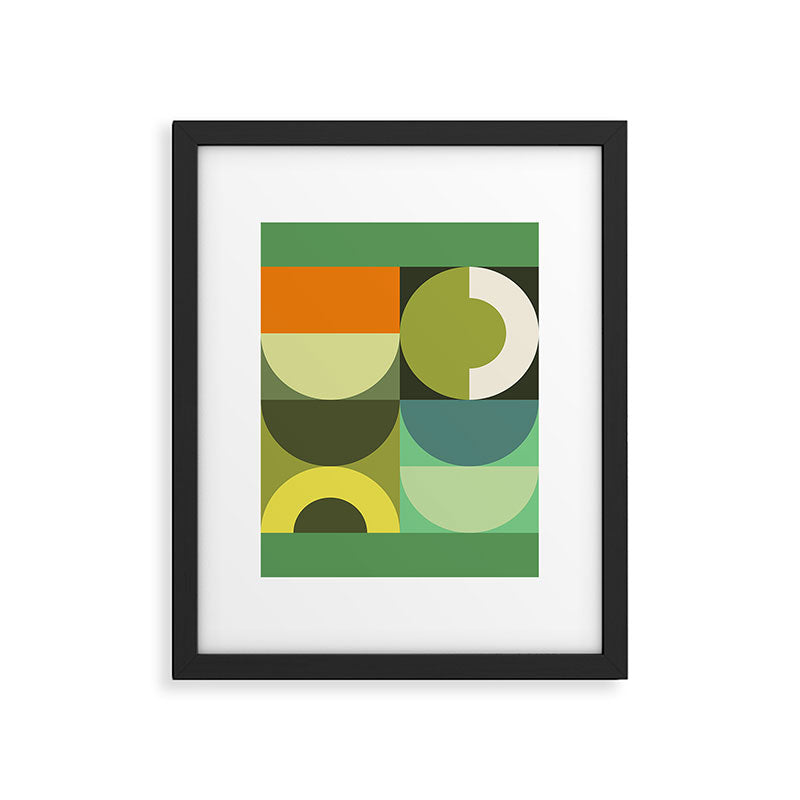 Modern Geometric 90A Framed Art Print Gallery Image 5
