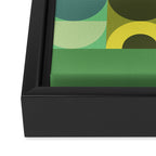 Modern Geometric 90B Framed Canvas Print Gallery Image 3