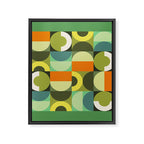 Modern Geometric 90B Framed Canvas Print Gallery Image 6