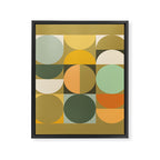 Modern Geometric 91A Framed Canvas Print Gallery Image 6