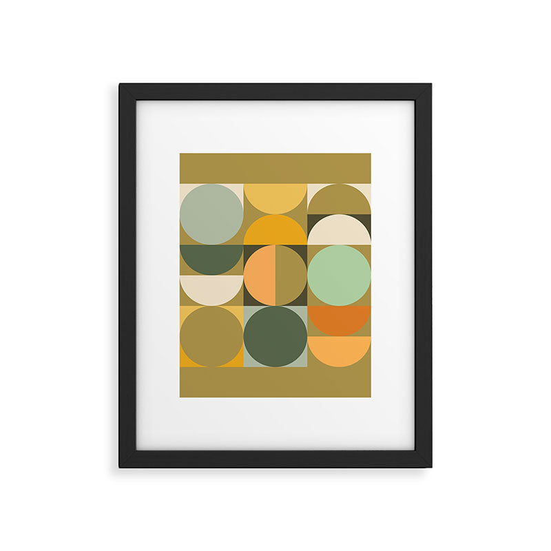 Modern Geometric 91A Framed Art Print Gallery Image 5