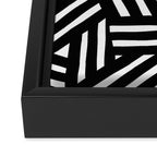 Monochrome 01 Framed Canvas Print Gallery Image 3