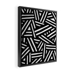 Monochrome 01 Framed Canvas Print Gallery Image 2