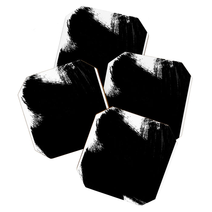 Monochrome Ink 01 Coaster Gallery Image 1