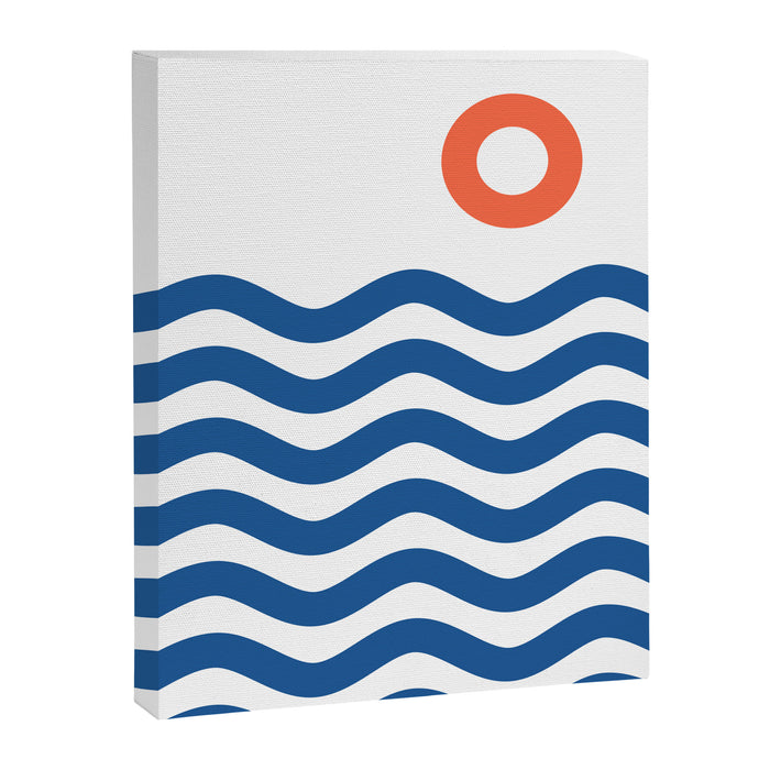 Nautical 02 Seascape Canvas Print Gallery Image 1