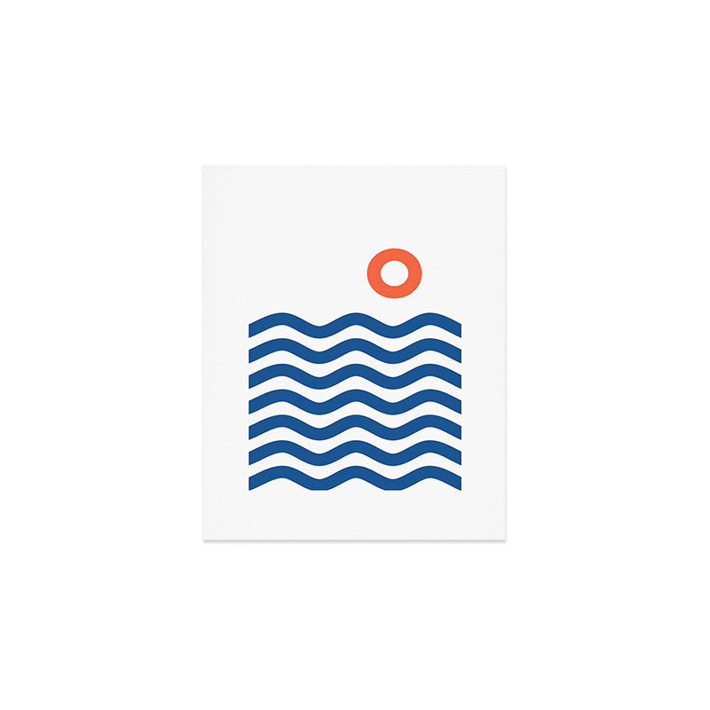 Nautical 02 Seascape Art Print Gallery Image 1