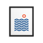 Nautical 02 Seascape Framed Art Print Gallery Image 6