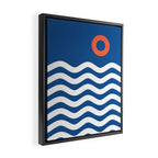 Nautical 03 Seascape Framed Canvas Print Gallery Image 2