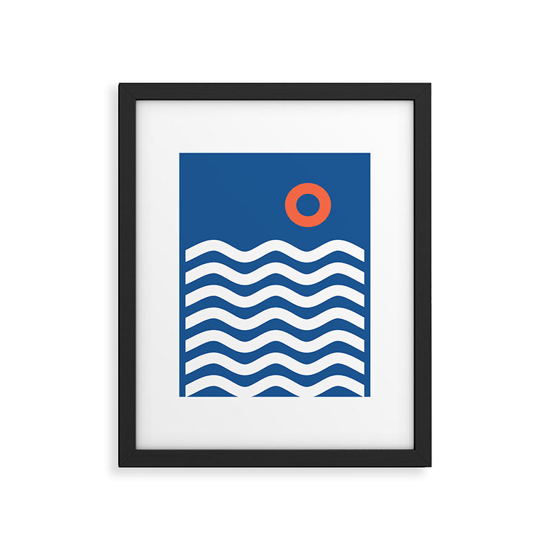 Nautical 03 Seascape Framed Art Print Gallery Image 4