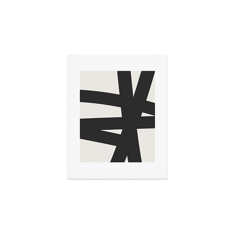 Neutral Abstract 1A Art Print Gallery Image 1