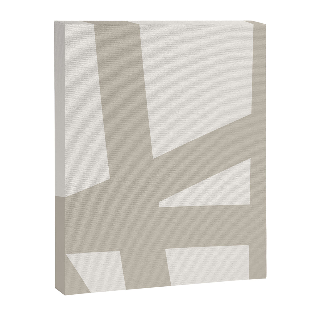 Neutral Abstract 3B Canvas Print Gallery Image 6