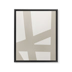 Neutral Abstract 3B Framed Canvas Print Gallery Image 6