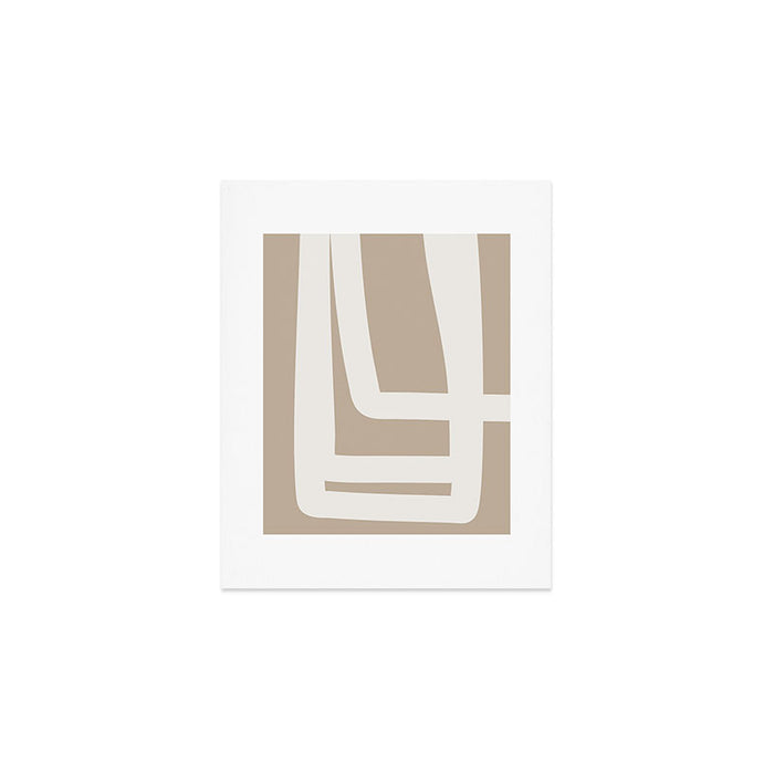 Neutral Abstract 5A Art Print Gallery Image 1