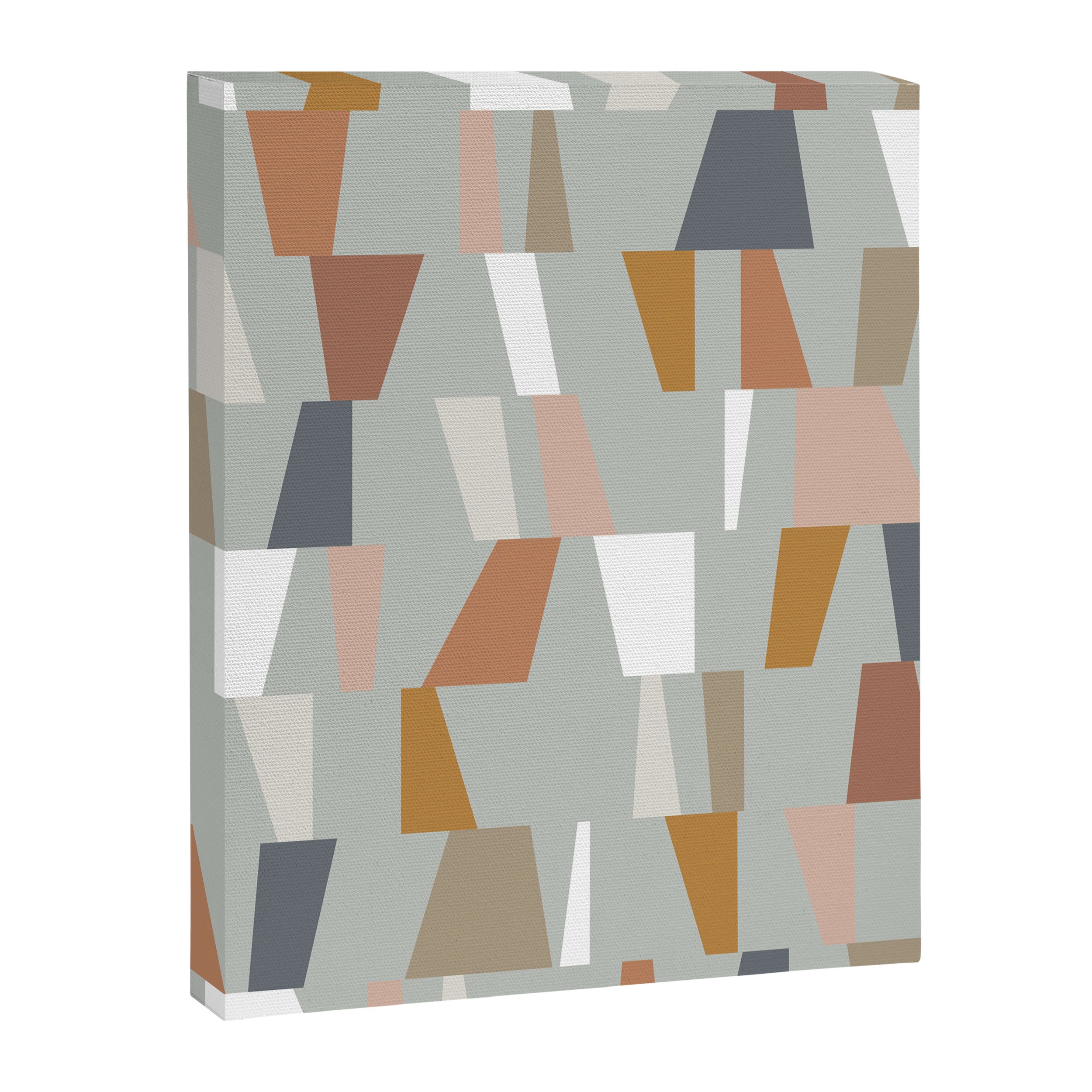 Neutral Geometric 01 Canvas Print Gallery Image 6