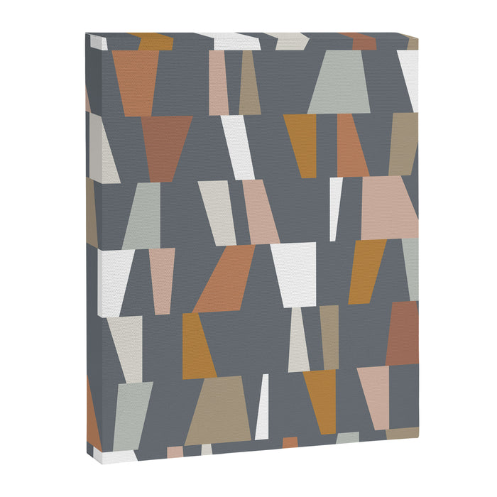 Neutral Geometric 02 Canvas Print Gallery Image 1