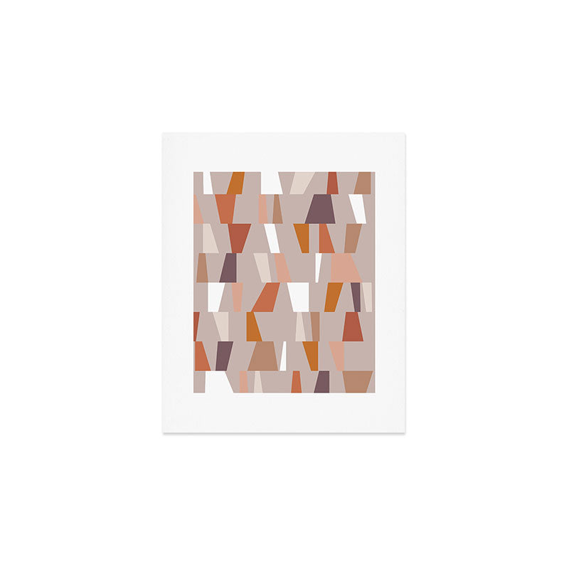 Neutral Geometric 03 Art Print Gallery Image 1
