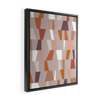 Neutral Geometric 03 Framed Canvas Print Gallery Image 2