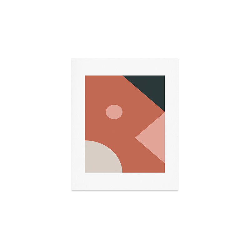 Orbit 06 Modern Geometric Art Print Gallery Image 1