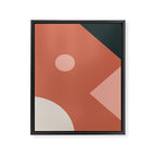 Orbit 06 Modern Geometric Framed Canvas Print Gallery Image 8
