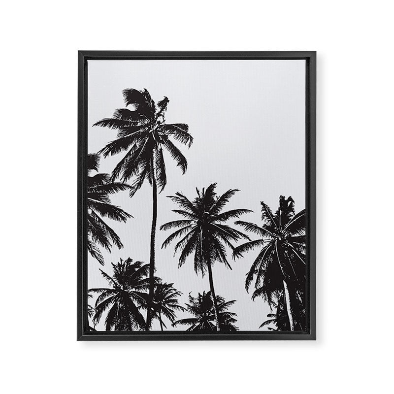 Palm 05 Framed Canvas Print Gallery Image 8