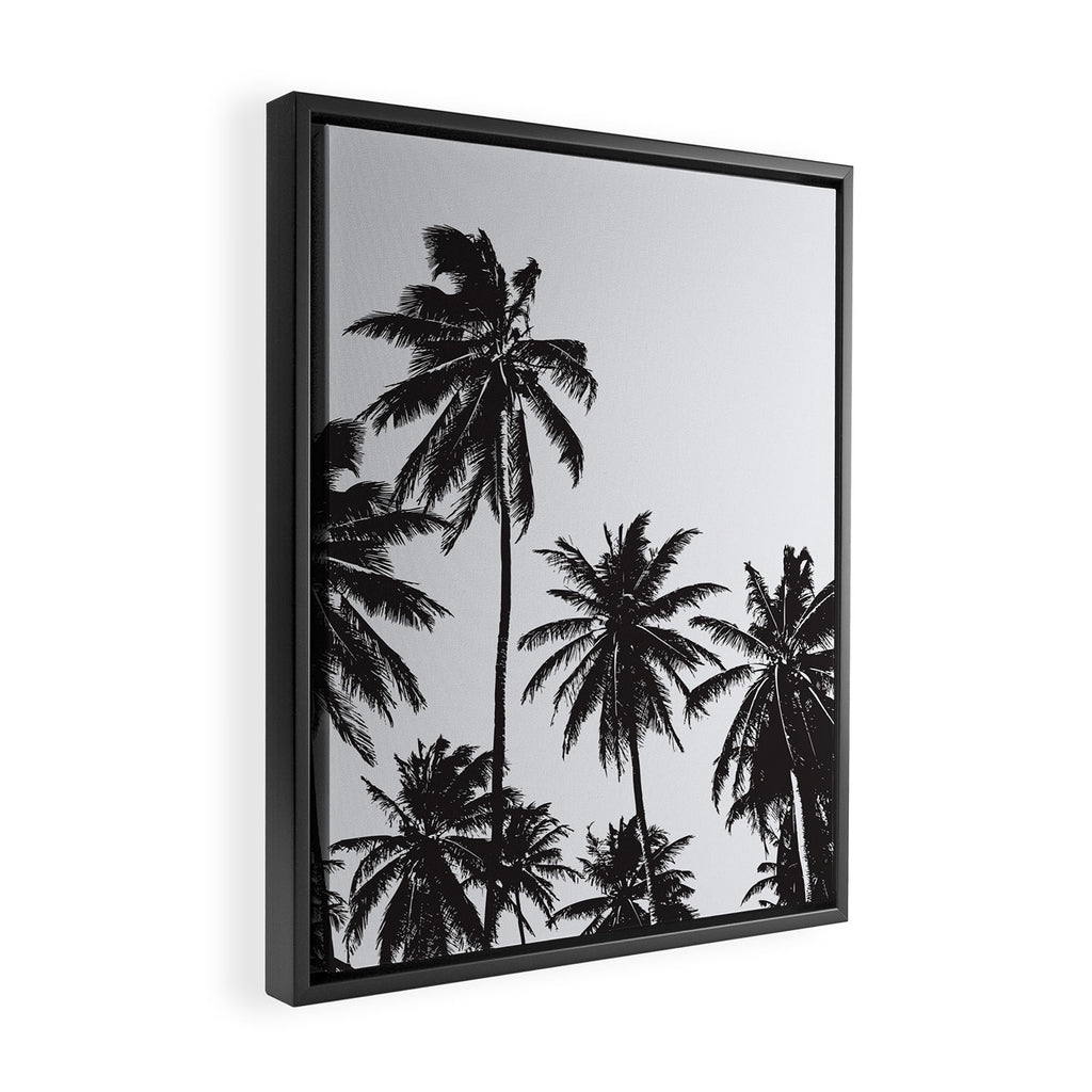 Palm 05 Framed Canvas Print Gallery Image 2
