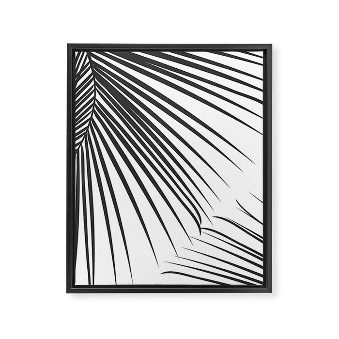 Palm Framed Canvas Print Gallery Image 1
