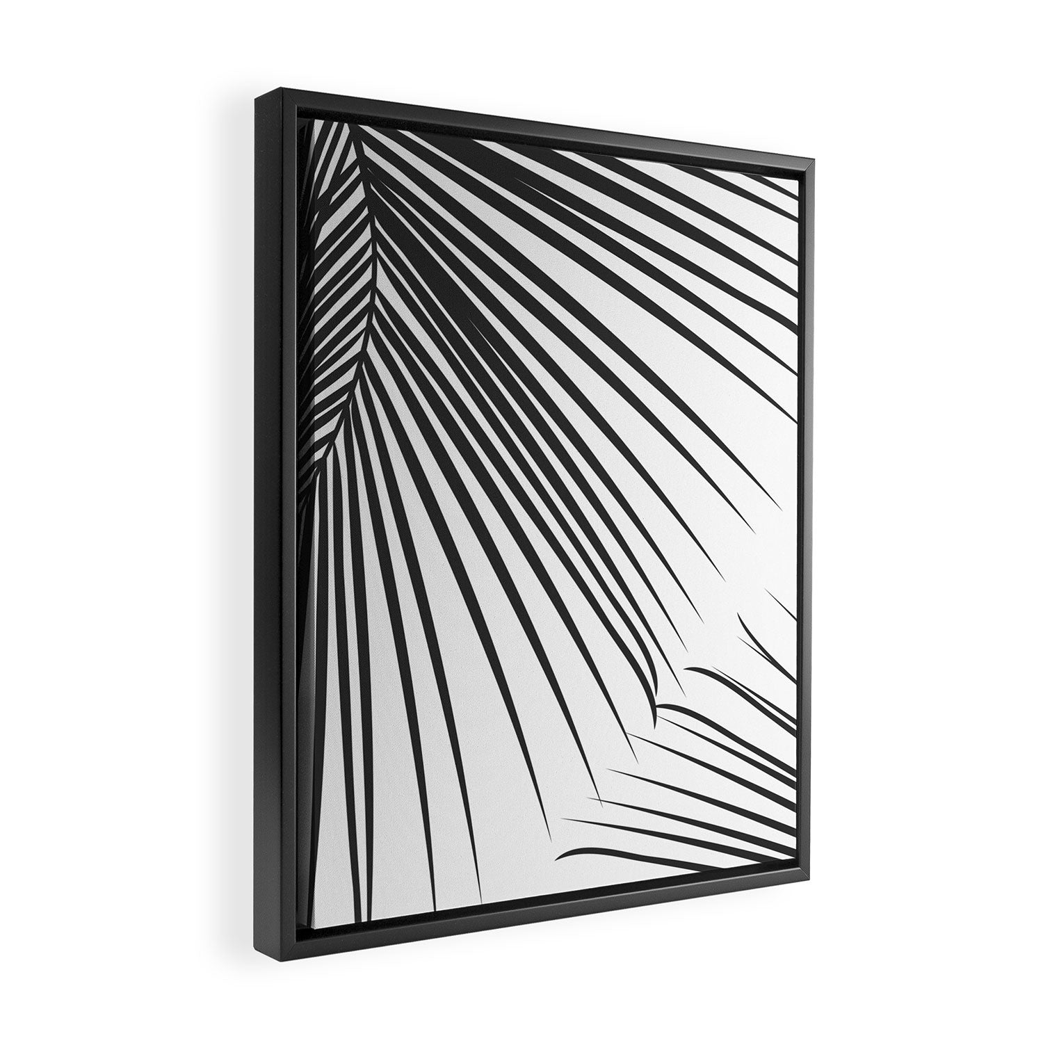 Palm Framed Canvas Print Gallery Image 2